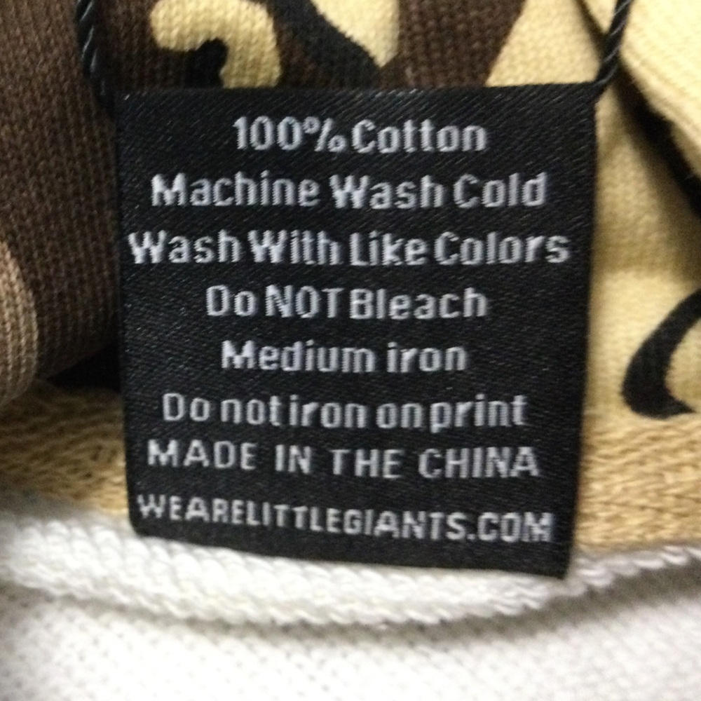 We Are Little Giants Creative Disruptors Choc Chip Camo Boy’s Hoodie Size 9/10 - Picture 5 of 10